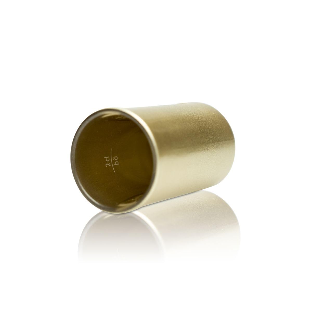 Jägermeister Schnapsglas 2cl Gold, 40 Stück | Shot Stamper, Kräuterlikör, Kurze Gläser