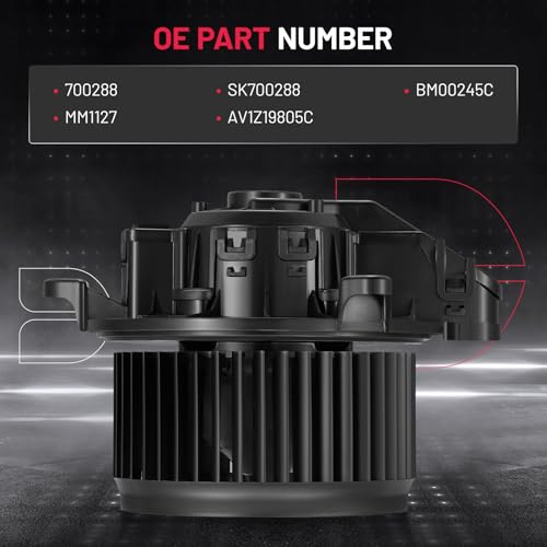 Image of BDFHYK AC Heater Blower Motor Fan 700288 Compatible with Ford 2018-2022 EcoSport, 2011-2019 Fiesta(not fit 2011 Base Hatchback),HVAC Blower Motor Assembly Replacement for AV1Z19805C