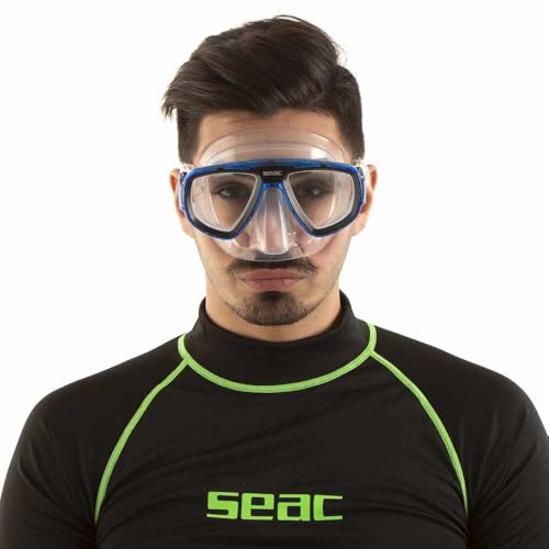 Lente graduada SEAC transparente para gafas de buceo y snorkel 3