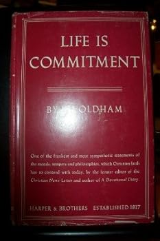 Hardcover Life is Commitment Book