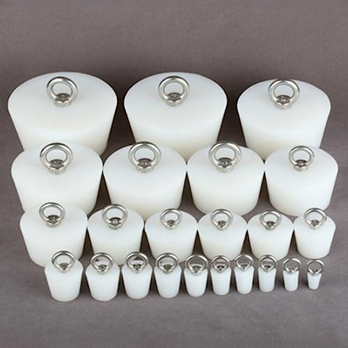 1Pc Tappo di Tenuta Conico in Silicone con Anello
