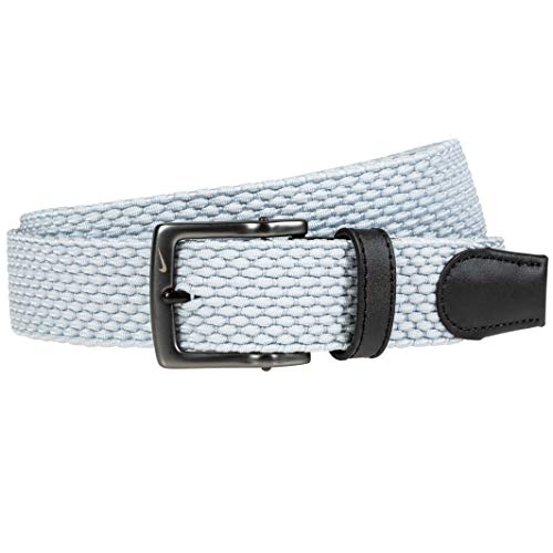 Nike Men's Stretch Woven Golf Belt, Sky Grey, 36