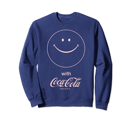 Coca-Cola Smiley Face Smile With Coke Sudadera