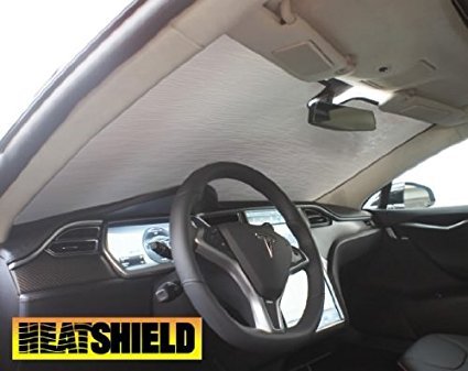 Sunshade for Tesla Model S 2012 2013 2014 2015 2016 2017 2018 Heatshield Windshield Custom-fit Sunshade #1400