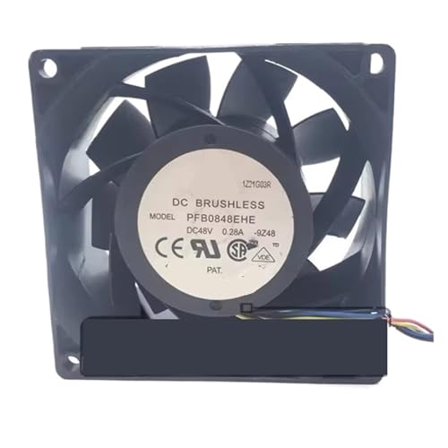 Ventilateur PFB0848EHE 80x80x38mm pour le refroidissement d'armoires et serveurs 48V