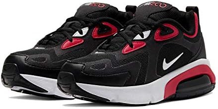 Nike Air Max 200 GS AT5627-007 Niños Negro/University Rojo/Blanco, negro,  blanco, rojo (Black/White-University Red), 3.5 Big Kid : Amazon.com.mx:  Ropa, Zapatos y Accesorios