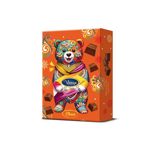 Image of Vintage Luxury Teddy Cheer Milk Chocolate, 1.76 oz ℮ 50 g