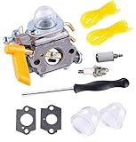 Knifetangs Carburetor Air Filter Kit for Ryobi RY26540 RY28020 RY26500B SS30 SS26 RY28040