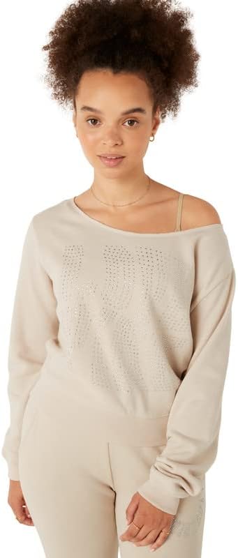 Victorias Secret Sudadera corta de forro polar rosa