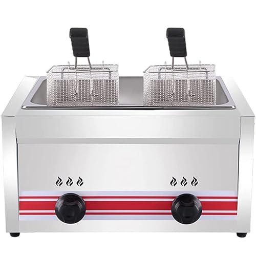 Friteuse de comptoir commercial et domestique pour poulets et frites