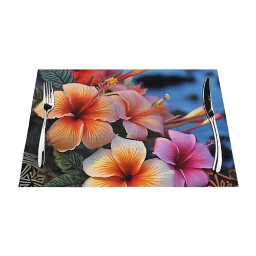 Sets de table antidérapants pour dîners de famille et fêtes