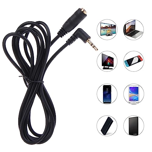 Cable adaptador 2.5mm macho a hembra con ángulo miniatura 2