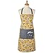 Cooksmart - Grembiule in cotone Twill, senape, uno
