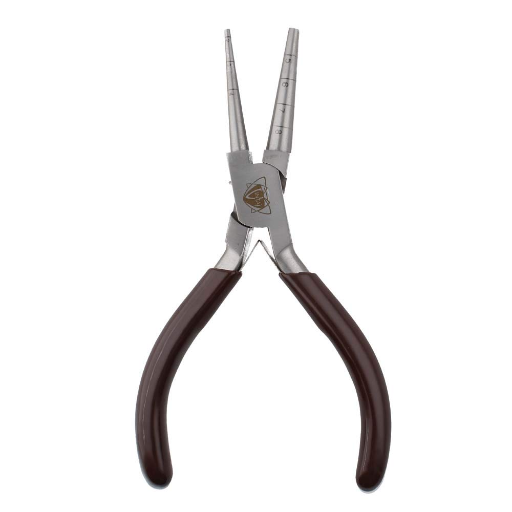 Pince à boucles Beadsmith Vintaj 2 à 8 mm outil fil métal bijoux