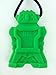CHU-BUDDY chubuddy Robot Chewy Robotz - Green, Non-Toxic, for Light Chewers (Chew Factor 1.5)