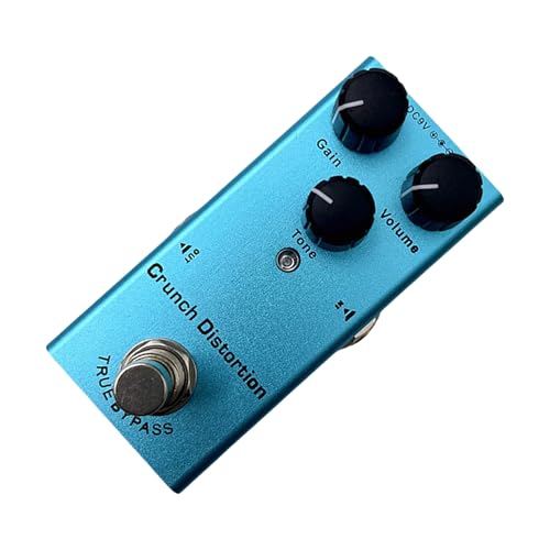 クラシックオーバードライブトーンエフェクトのスモールエフェクトペダルプロセッサ 実用的なギターオーバードライブペダル ギターエフェクター