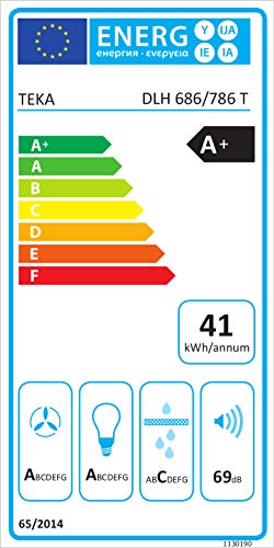 Teka-Campana-Extractora-Touch-Control-y-Motor-ECOPOWER-Modelo-DLH-786-Cristal-Negro-Acero-Inoxidable-67-x-90-x-48-cm