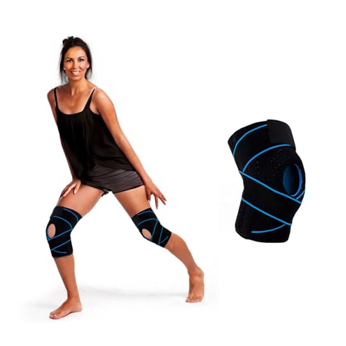NEXEFLEX Rodillera Para Menisco Y Ligamento, Neopreno Ajustable, Soporte De Rodilla Deportivo, Unisex, Prevención Y Recuperación De Lesiones