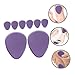 UTHCLO 8pcs Comfortable High Heel Pads Non-Skid Metatarsal Pads Inserts for Women Foot Pain Relief