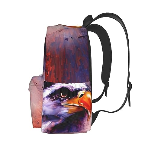 Sac à dos imperméable aigle grand format et léger pour l'école - 3