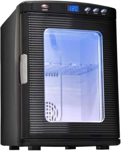 Ambety 爬虫類インキュベーター 自動孵卵器 ポータブル AC110V/DC12V 爬虫類・両生類飼育ボックス トレー 5〜60°調節 カメ/ヘビ/トカゲ/カメレオン/昆虫などに適用 (ブラック)