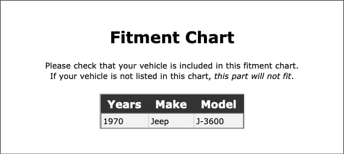 Miniatura 2 de Vapor Canister Filter Compatible With Jeep J-3600 1970 PC-688186