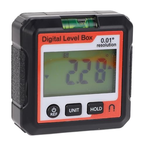 Medidor digital de ángulos con base magnética miniatura 1