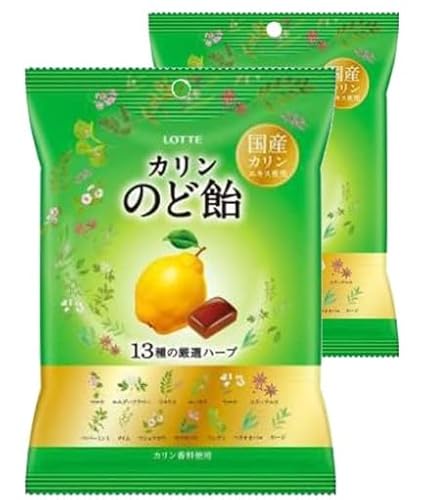 ロッテ カリン のど飴 102g × 2袋入のサムネイル