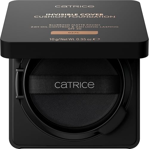 Catrice Invisible Cover Cushion Foundation Nr. 027C Nude langanhaltend 10g