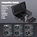 JYJZPB 2-Pack NP-W235 Replacement Battery Charger Set Compatible for Fujifilm X-T4, X-S20, X-T5, X-H2, X-H1,VG-XT4, GFX 50S II, GFX 100S,X-H2S,GFX100 II Camera Batteries Charger Case With Dual Charger