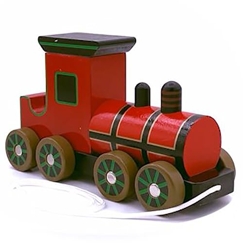 Image of Orange Tree Toys Steam Train Pull Along,