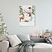 Northlight LED Lighted Snowman and Reindeer Christmas Canvas Wall Art - 15.75