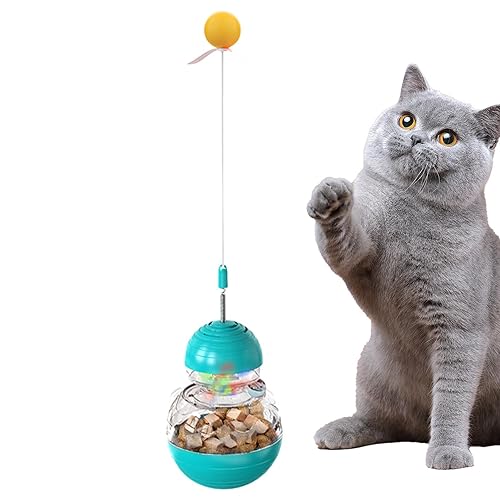 Brinquedo guloseimas para gatos,Brinquedo alimentador bola interativo para gatos - Brinquedo do enig