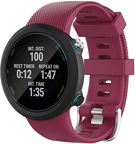 Tyogeephy Strap Compatible with Garmin Forerunner 45 / Forerunner 45S / Swim 2 - Image 4