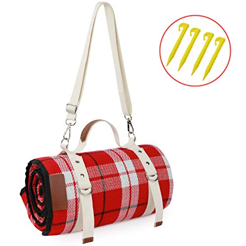 ZORMY Extra Large Picnic Blanket Beach Mat Waterproof Folding Picnic Outdoor Blanket 79"