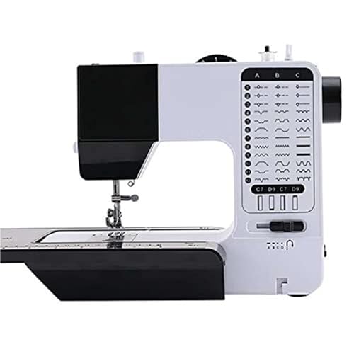 Máquina De Coser Industrial De Alta Resistencia, Iluminación LED Incorporada, Fácil Bobinado, Resistente Y Duradera For Algodón Lino Seda Poliéster Y Mezclilla