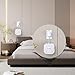 XLTTYWL eero 7 Wall Mount Kit, erro 7 Mount Bracket Optimize Space&Cable Management Accessories eero WiFi 7 Compatible with eeros 7 Extender Dual-Band Mesh Wi-Fi 7 Router (White, 1 Pack)