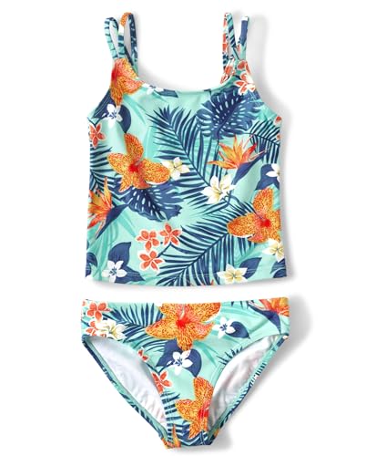 Image of The Children's Place Girls 2-Piece Tankini Swimsuit
