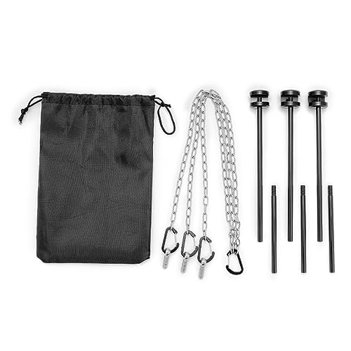 Support vertical barbecue gain de place pour optimiser la cuisson en camping