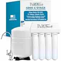 Purotwist 4000 4-Stage RO Water Filtration System - Quick