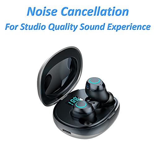 Image of Blackstar Beats PRO Bluetooth Earbuds (with Robotic Eyes Look and Type C Port - New 2026 Model)