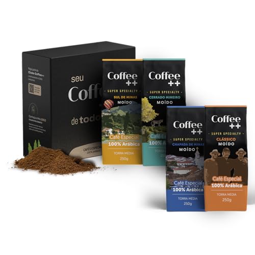 Coffee Mais │Café Super Especial Torrado e Moído │ Kit Família co...