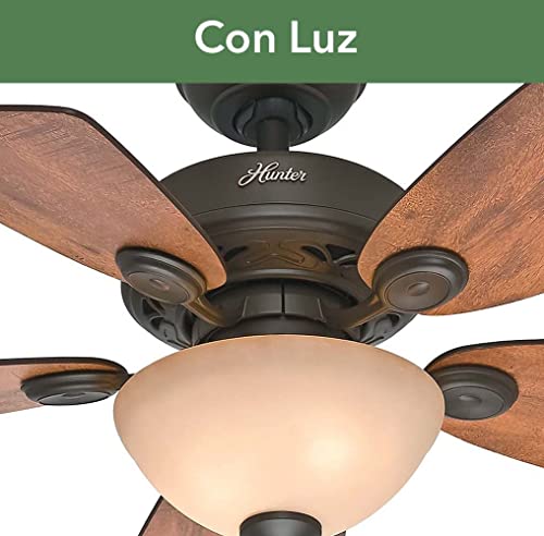 Hunter Fan Company 52090 Hunter Watson Indoor ceiling Fan with LED Light and Pull Chain Control, New Bronze finish - Image 3