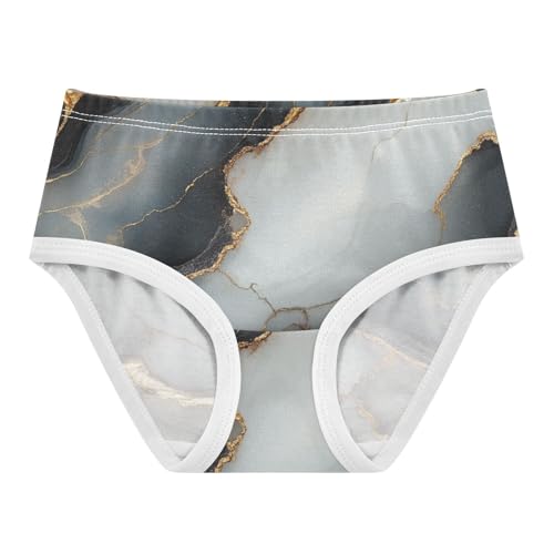 Triangle Panties Underwear Moisture Wicking Organic Underpants for Toddler in Sizes 2T,3T, 4T, 5T, 6Y and 8Y