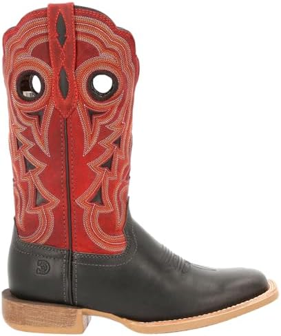 Durango® Lady Rebel Pro™ Women's Black & Crimson Western Boot Size 10(M) | Image 2