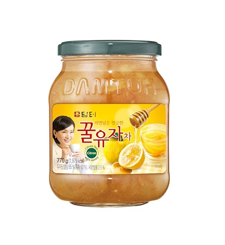 Damtuh Korean Honey Citron Tea 1.7lb (27.16 fl oz) – Traditional Yuzu Yuja Marmalade Preserve, Authentic Korean Fruit Honey Tea