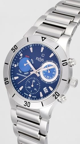 Image of Xylys Analog Blue Dial Men's Watch - NG9295SM01