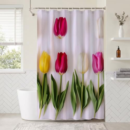 Rideau de douche imperméable et lavable en machine 150x170 en polyester avec oeillets ZO-838