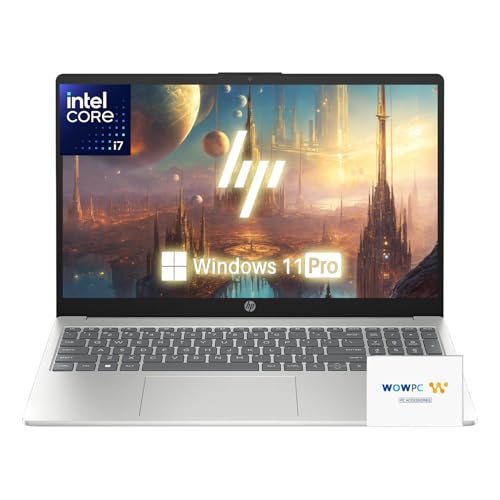 HP Pavilion 15.6インチノートパソコン ビジネス&在宅学生用 | パワフルなIntel Core i7-1255U 最大4.7GHz | 24GB RAM - 2.5TBストレージ (2TB PCIe SSD&512GB 外部) | ウェブカ