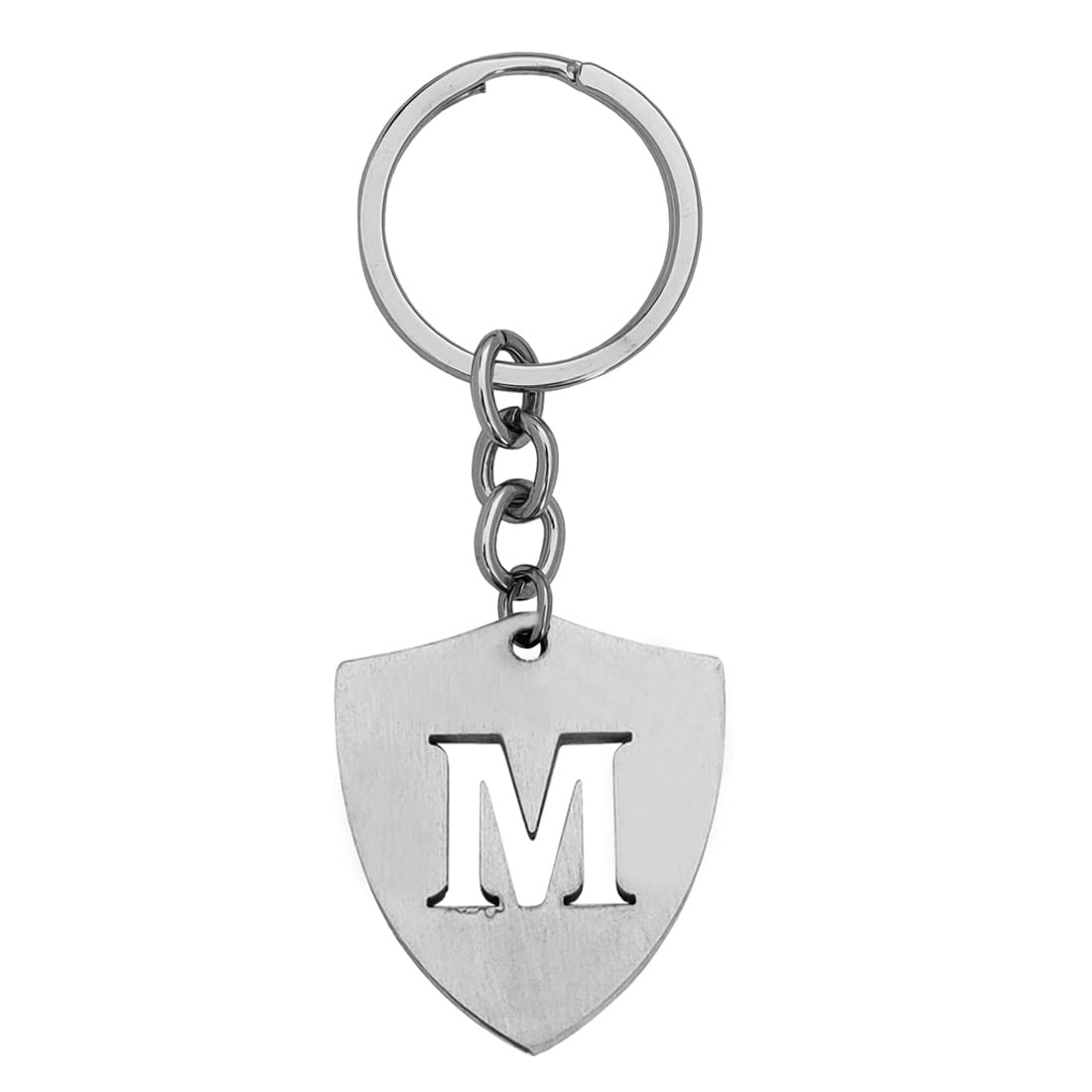 M Men Style English Alphabet Initial Charms Letter Initial M Alphabet Letters Script Name KeyChain from A-Z Silver Stainless Steel Keychain For Men And Women (B0B9SRF335) Amazon Price History, Amazon Price Tracker